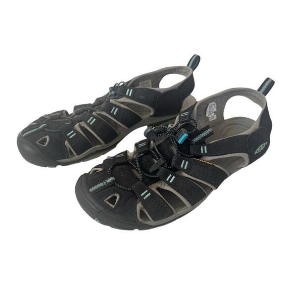 Keen Shoes - KEEN Clearwater CNX Leather Comfort Contour Sandals Hike Beach Summer Women 9.5